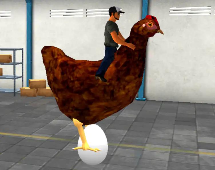 Chicken Mount Mod addon