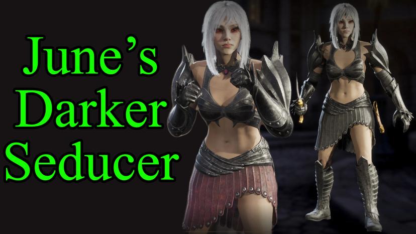 June's Darker Seducer - Black Dark Seducer Armor Recolor addon