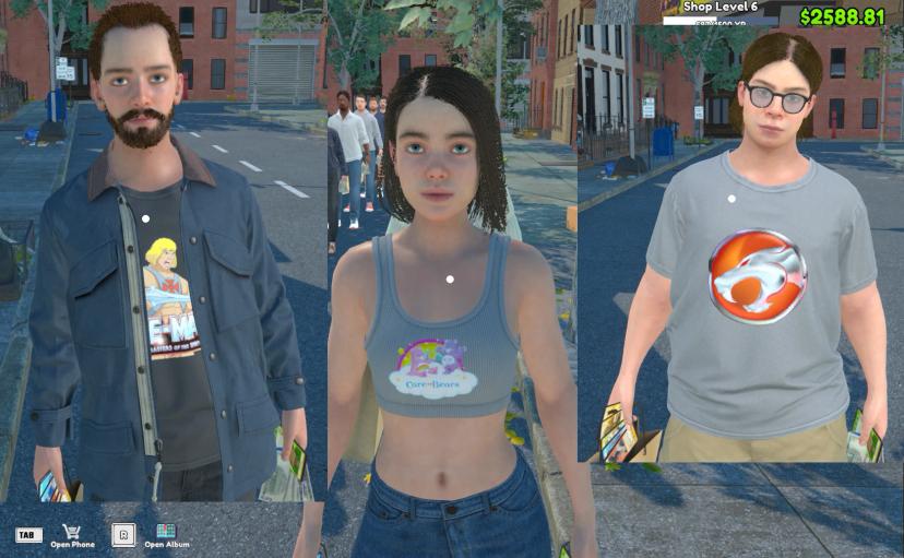 T-shirts for nerds addon