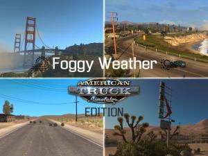 Fashionable foggy weather. addon