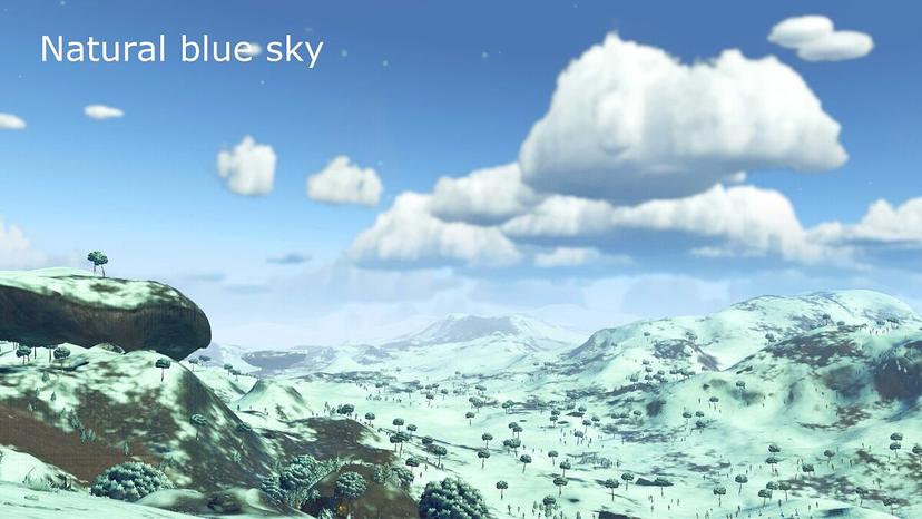 Natural color of the sky addon