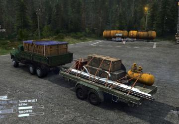 Spintires: MudRunner Scout Trailer Offroad mod for version 1.0 (v14.08.19).. addon