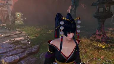 Nyotengu sweaty body/Mod addon