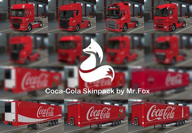 Coca-Cola skin pack v1.4 (1.49.x) addon