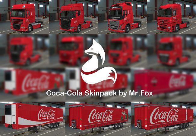 Пак скинов Coca-Cola v1.4 (1.49.x) addon