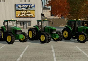 Мод John Deere 6J addon