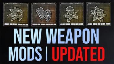 Unlock new weapons MOD's (Updated) addon