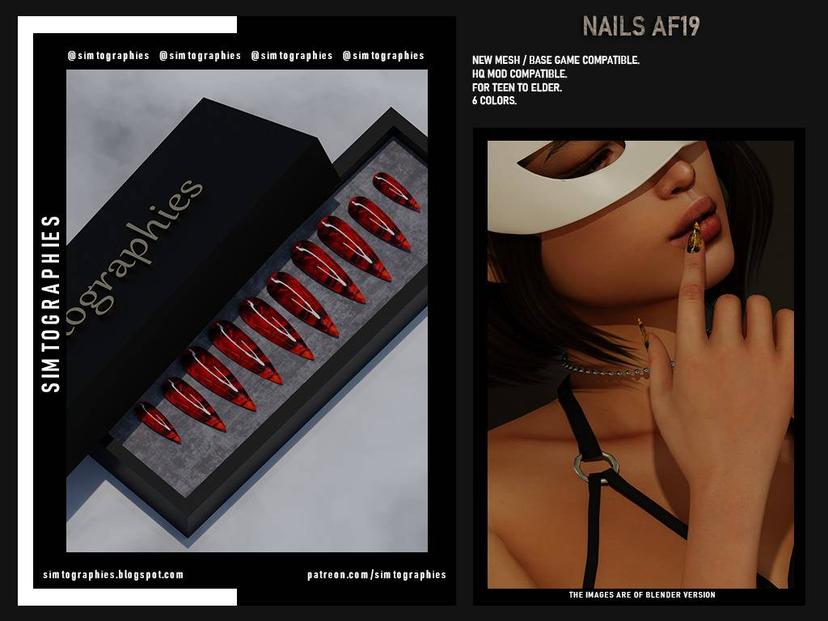 Manicure "Nails AF19" addon