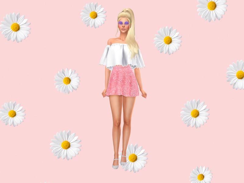 Фон для CAS "Daisy CAS Background" addon