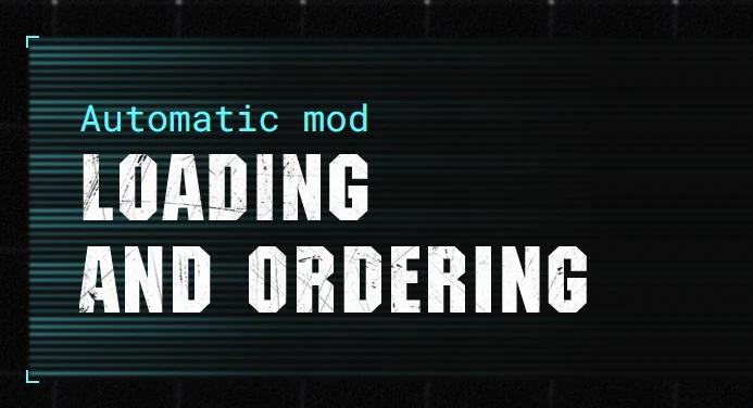 Downloading and ordering auto modifications addon