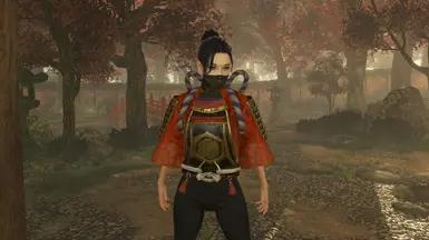 Simple cuirass Taira no Kagekiyo - female/Mod addon
