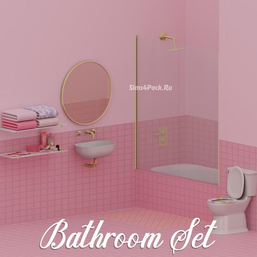 Bathroom Sets for Sims 4. addon