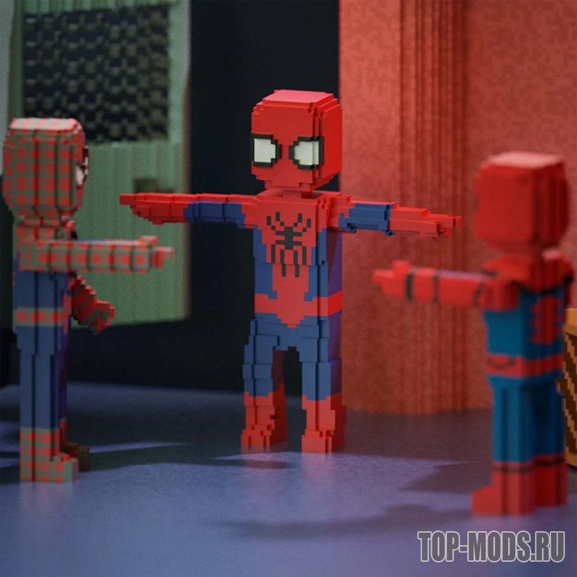 «Ultimate Web-Shooter» мод addon