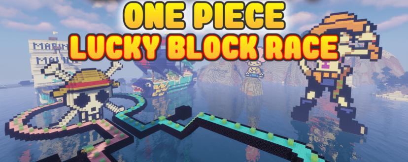 One Piece Happy Block Race | Map for Minecraft addon