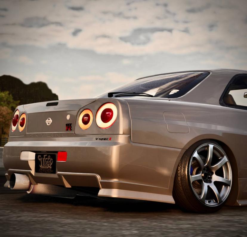 Nissan Skyline R34 [Обновление] addon