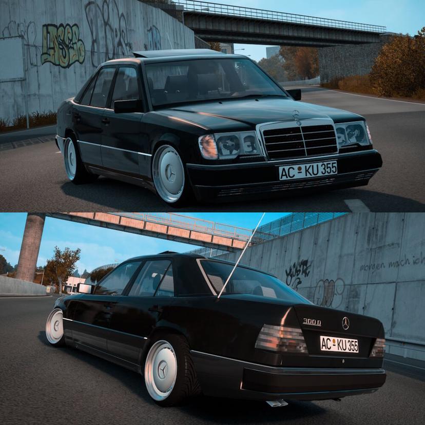 Mercedes-Benz W124 300d addon