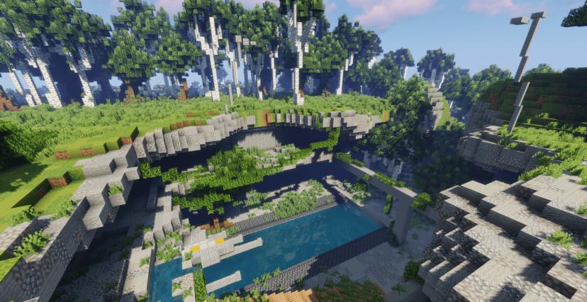 Quiet World 2 | Map for Minecraft addon