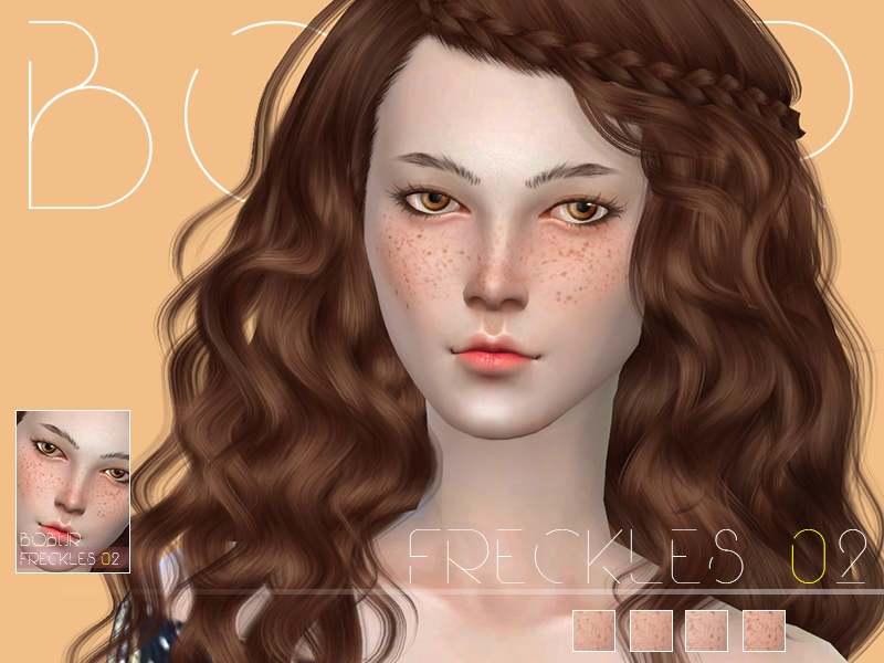 Веснушки "Bobur freckles 02" addon