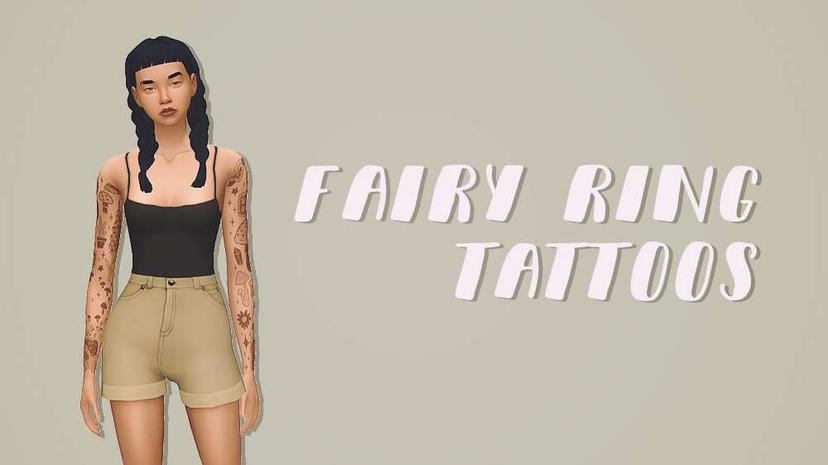 Тату "fairy ring tattoos" addon