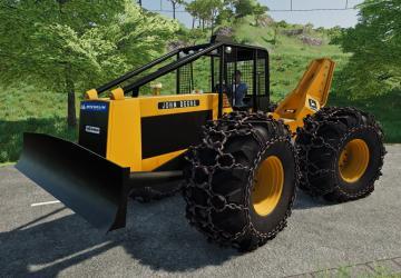 Мод John Deere 740 Cable Skidder 4x4 addon