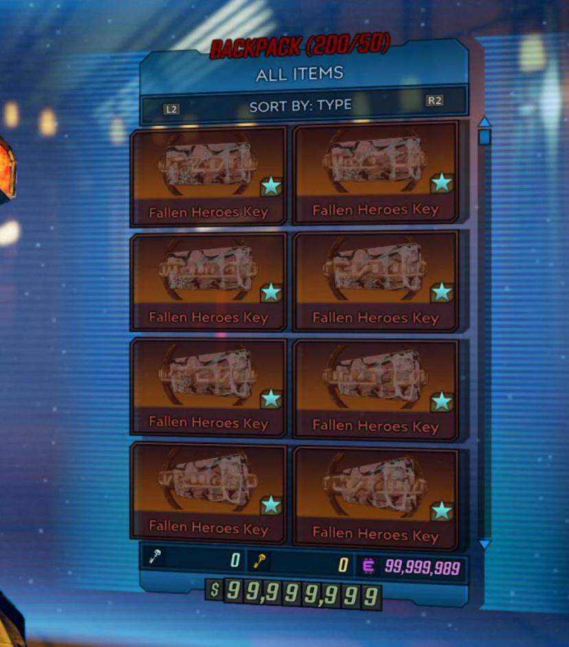 My Key 1-2 y Diamond Key Droppers PS4 08025-07823 y PC addon