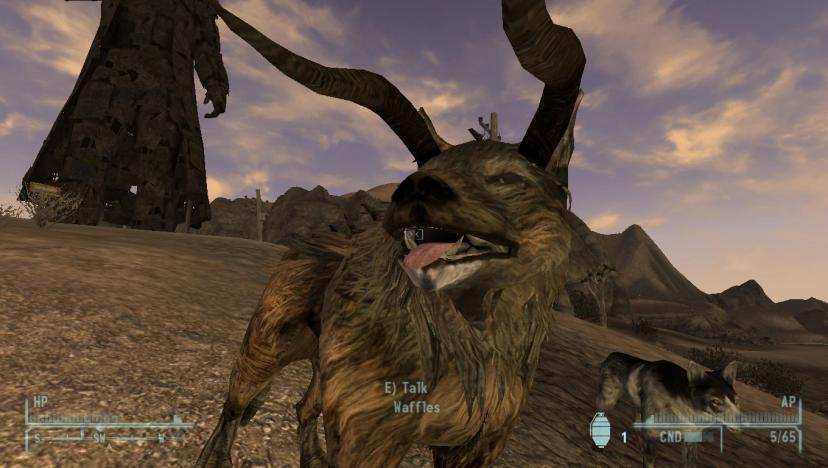 Waffle - a dog with a deadly claw addon