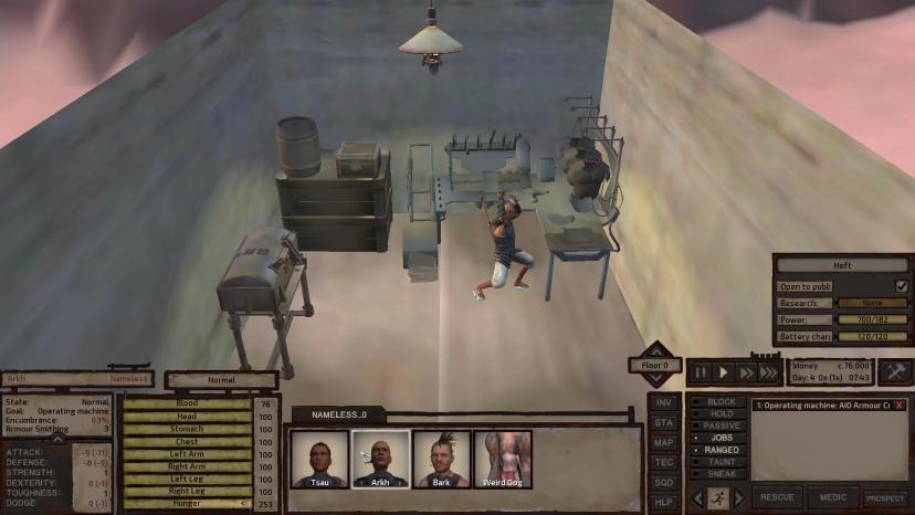 Universal workbench for crafting armor addon