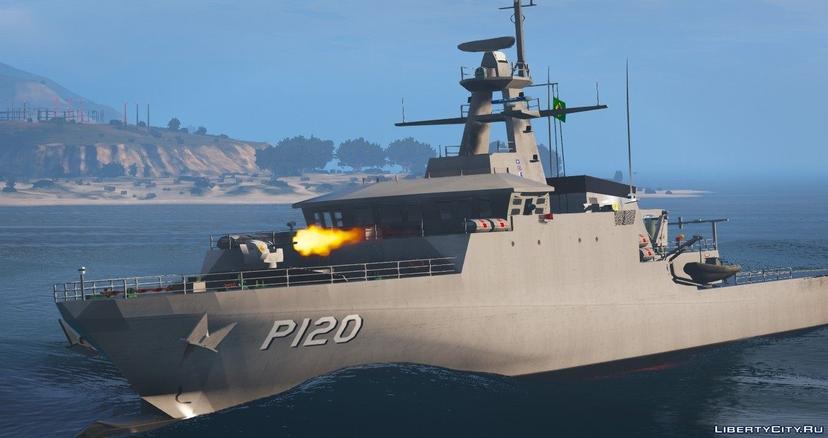 Class P-120 Amazonas Smoke + Gun [Add-On] 2.0 mod addon