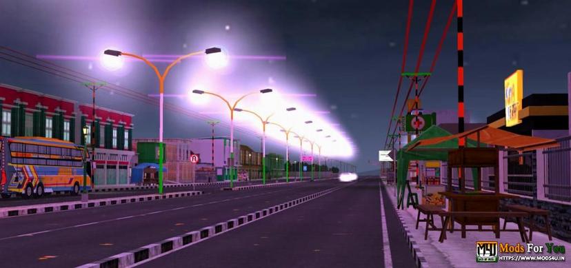 ROADLIGHT + BUS LIGHTS TOP5 COLORS addon