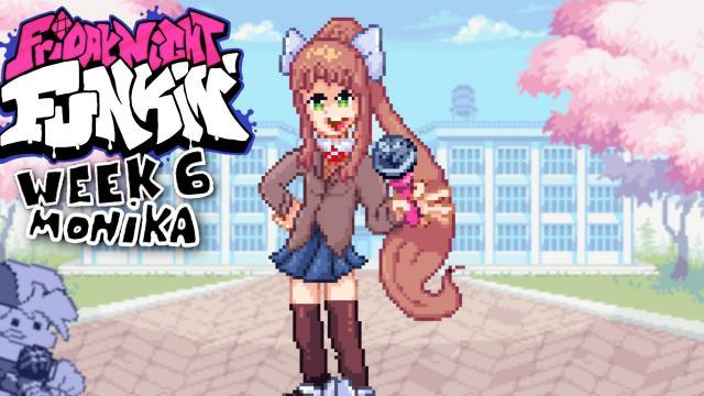 Monica instead of Senpai addon