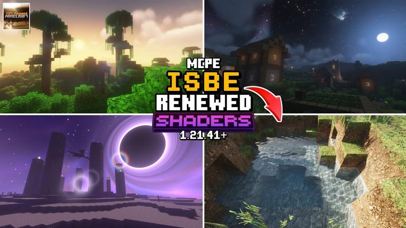 ISBE Shader (1.21) – The best high-end shader for MCPE/Bedrock addon