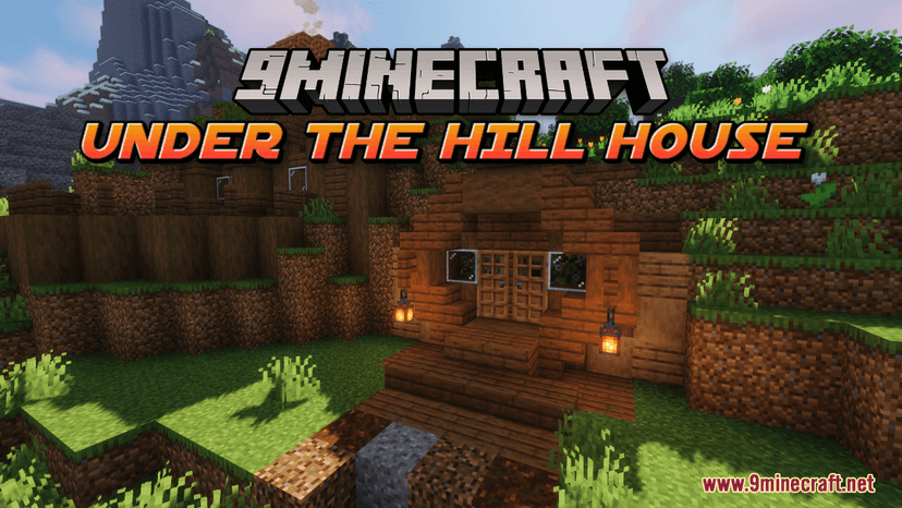 Map "House Under the Hill" (1.20.4, 1.19.4) - Hillside Haven addon