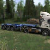 Container semitrailer v16.12.21/Mod addon