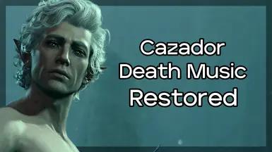 Restored music of Cazador's death addon