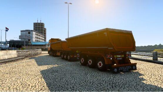 MP Double Dump Truck Trailer addon