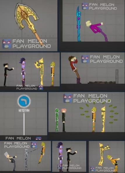 JoJo Melon Playground Set addon