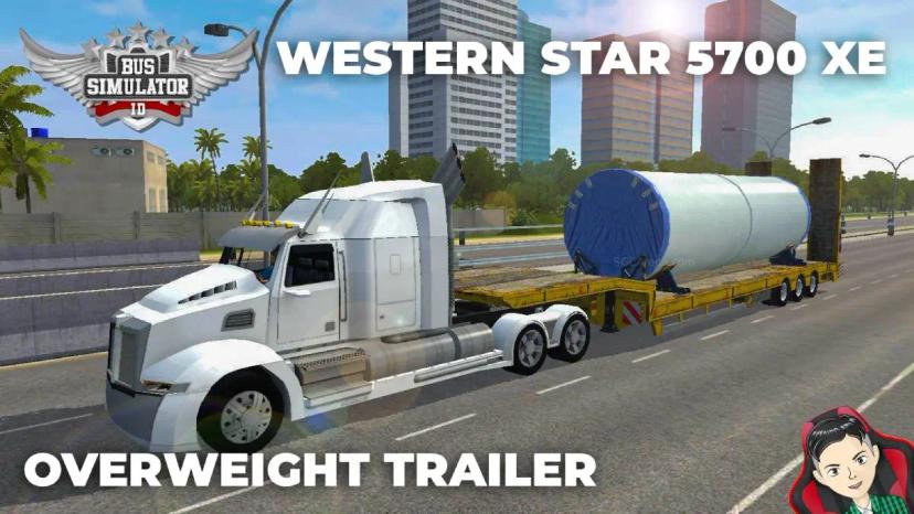 Western Star 5700 XE Overload Trailer Mod addon