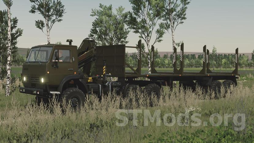 Пак КамАЗ внедорожный Мод addon