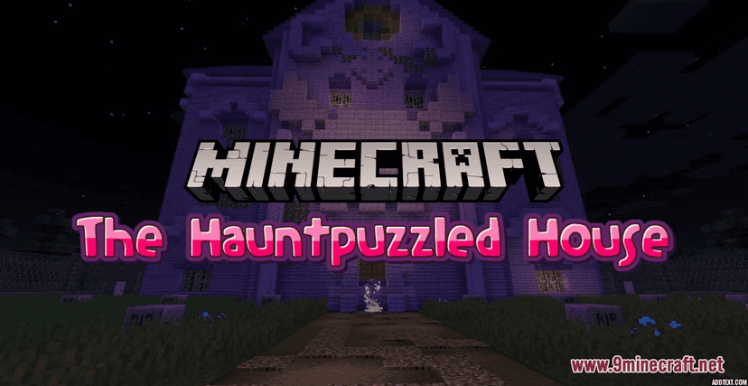 Hauntpuzzled House map for Minecraft 1.17.1 addon