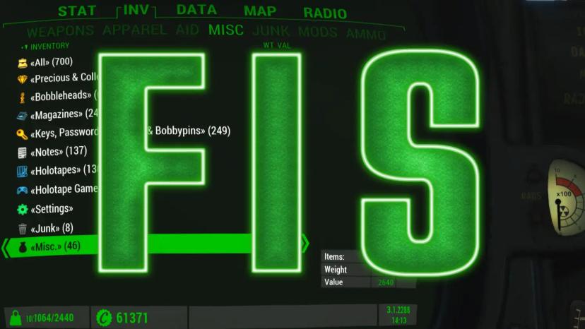 Patch for sorting FOLON FIS addon