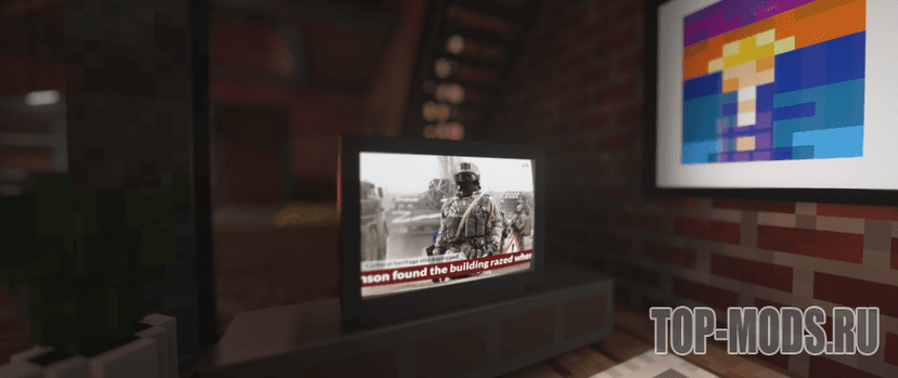 "Mod on Russian TV" mod addon