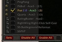 Addon Control Panel addon