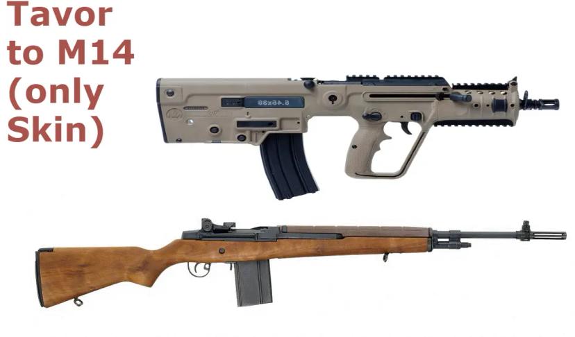 Тавор К М14(только Скин) addon