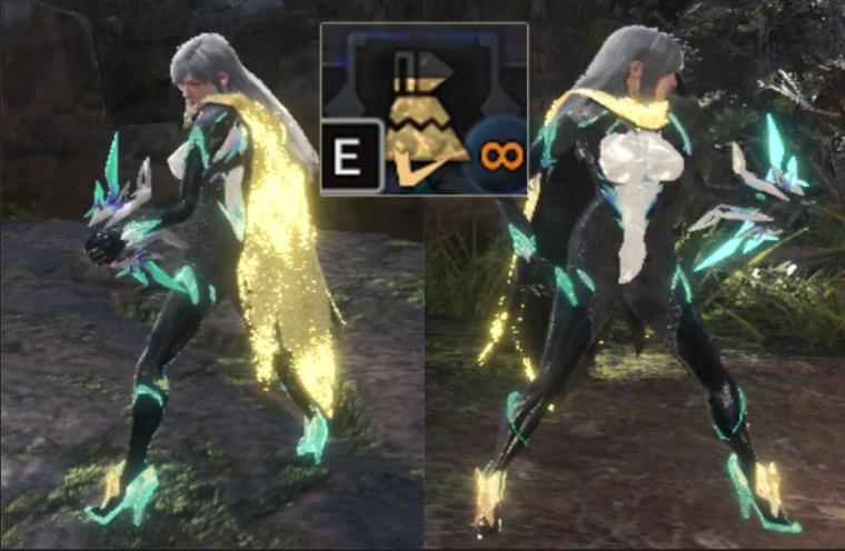Monster Hunter: World "Hide your character." addon