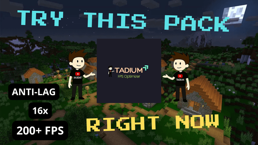 Tadium Optimizers Pack mod addon