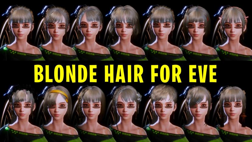 Blonde hair addon