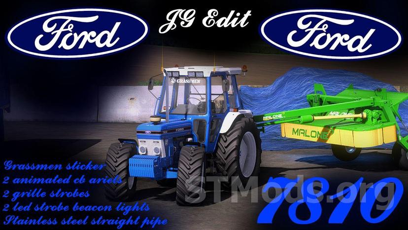 Ford 7810 Edit Mod addon