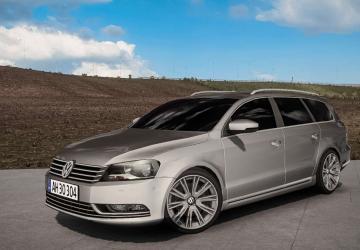 МОД для American Truck Simulator Volkswagen Passat B7 201 версии 1.2 (v1.49.x, 1.50.x).. addon