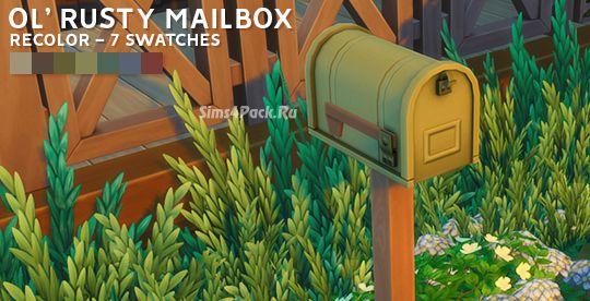 Repainting mailboxes for Sims 4. addon