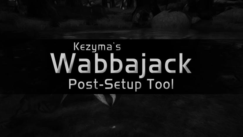 Herramienta Kezyma para configurar Wabbajack después de la instalación addon